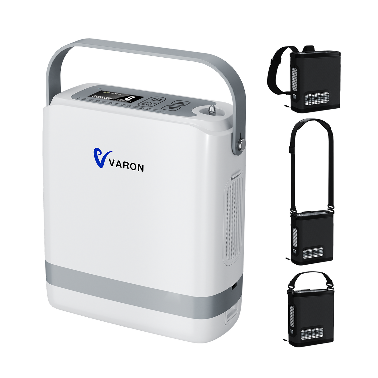 VARON VP-8G Pulse draagbare zuurstofconcentrator 24 uur in bedrijf, CE-goedgekeurd (Voorverkoop)