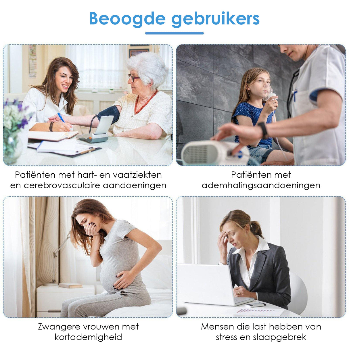 VARON VP-1 Pulse draagbare zuurstofconcentrator 24 uur in bedrijf, CE-goedgekeurd