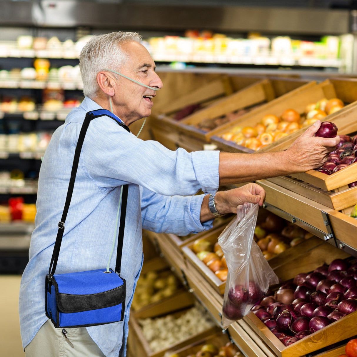 VARON VL-2 Light 3 l/min continue draagbare zuurstofconcentrator, CE-goedgekeurd