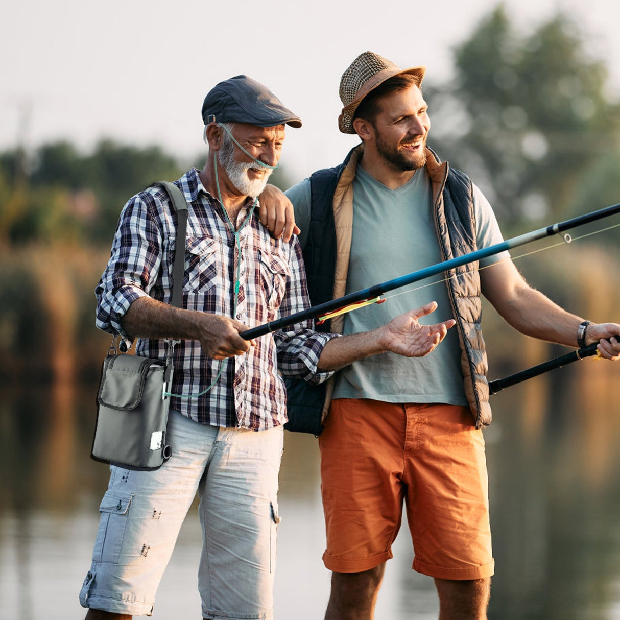 VARON VP-2 Pulse draagbare zuurstofconcentrator | 93% zuurstof, lange batterij, CE-goedgekeurd