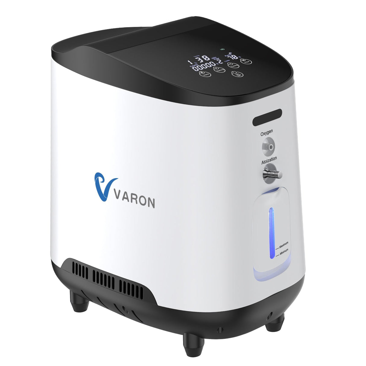 VARON VH-2 zuurstof apparaat voor thuis | 1-7L/min instelbaar, 24 uur in bedrijf, CE-goedgekeurd
