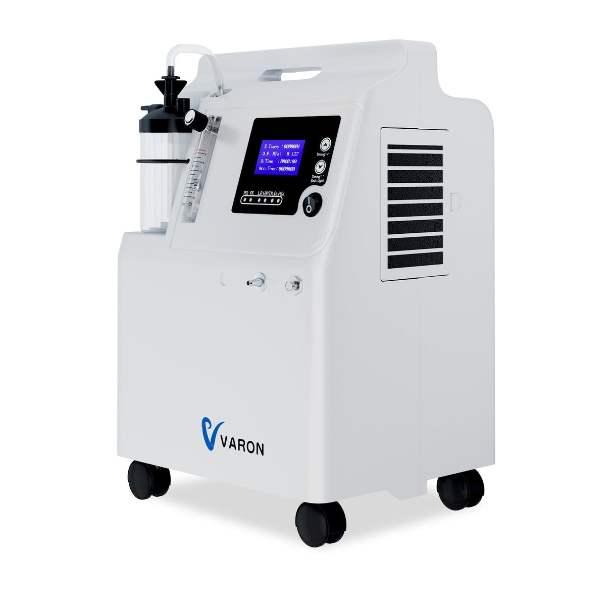 VARON Serene 5L zuurstofconcentrator met laag geluidsniveau en 72 uur werking FDA goedgekeurd
