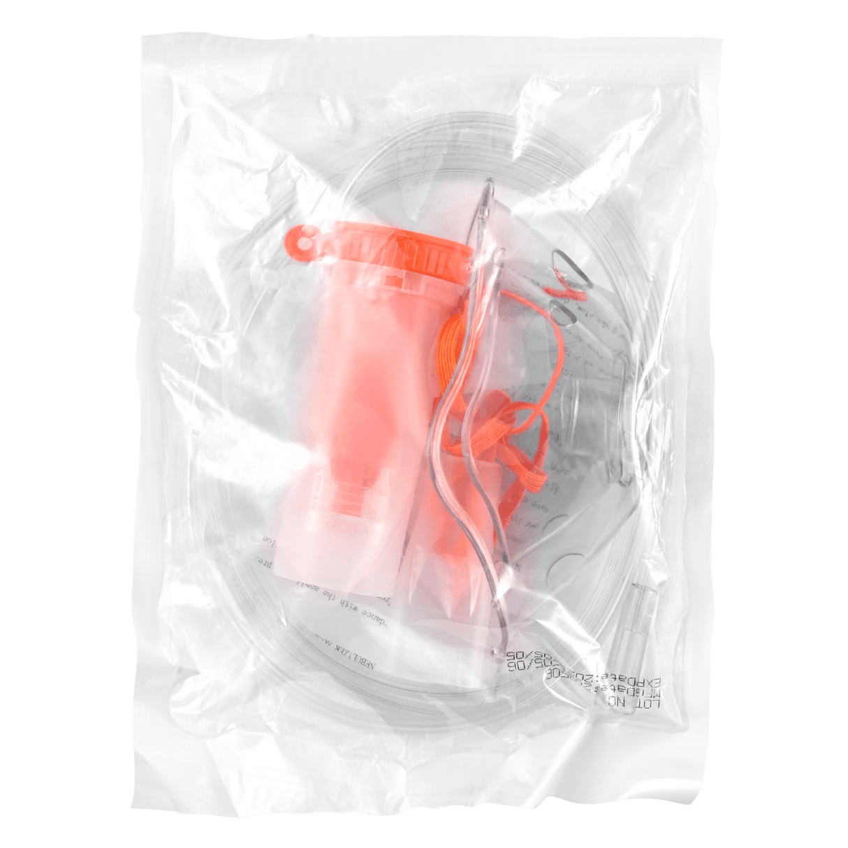 Masker- en inhalatorset Accessoires voor VH-1/VH-2/VH-3 zuurstofconcentrator (blauw of willekeurig oranje, 2 stuks)