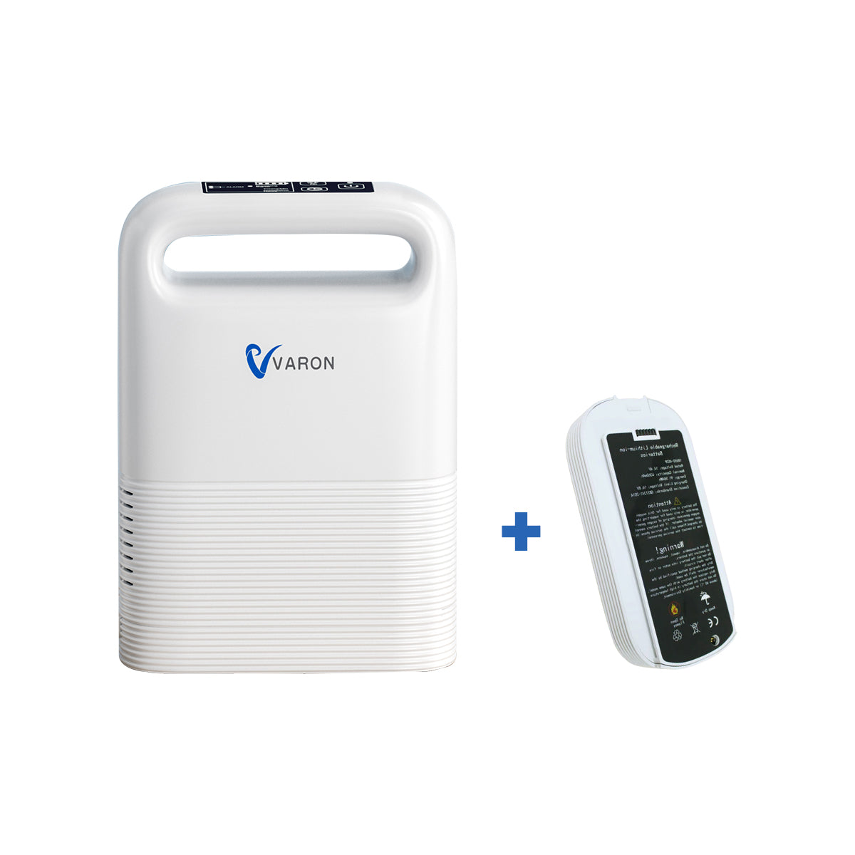 VARON VP-2 Pulse draagbare zuurstofconcentrator | 93% zuurstof, lange batterij, CE-goedgekeurd