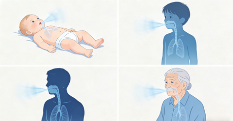 Hoe je ademhaling verandert als je ouder wordt – en wat gewoon is