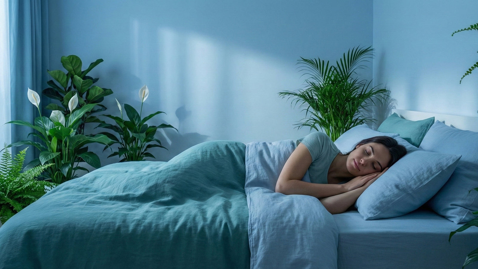 Je houding in bed en je ademhaling