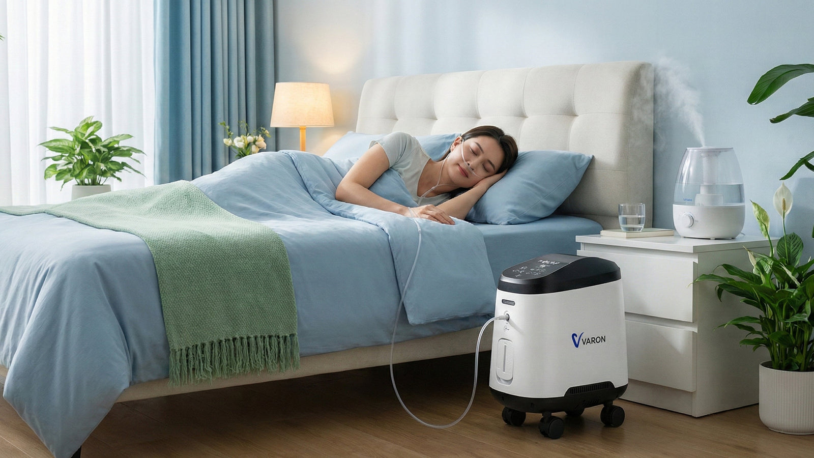 Hoe de lucht in je slaapkamer je nachtrust kan beïnvloeden