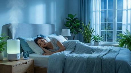 Hoe temperatuur en luchtvochtigheid je ademhaling 's nachts beïnvloeden