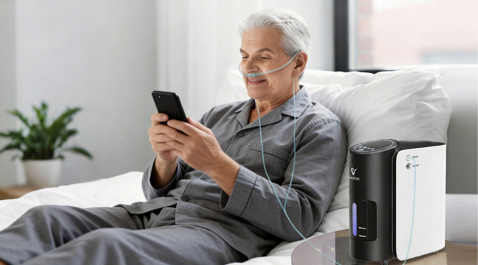 Zuurstoftherapie thuis: een eenvoudige uitleg