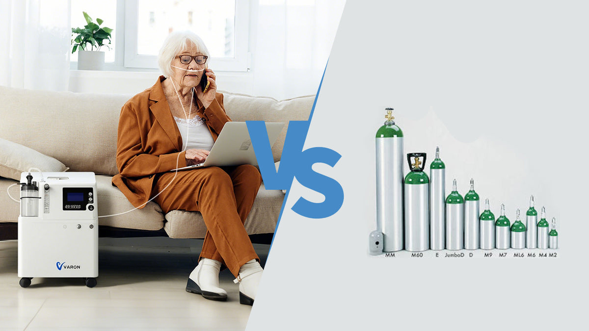 Zuurstofconcentrator vs. zuurstofcilinder: welke past bij u?