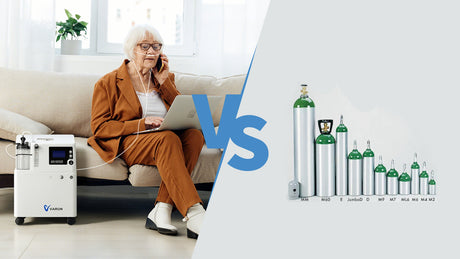 Zuurstofconcentrator vs. zuurstofcilinder: welke past bij u?