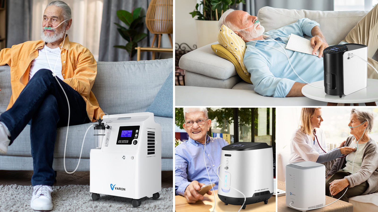 VARON: Uw betrouwbare partner in zuurstoftherapie voor senioren