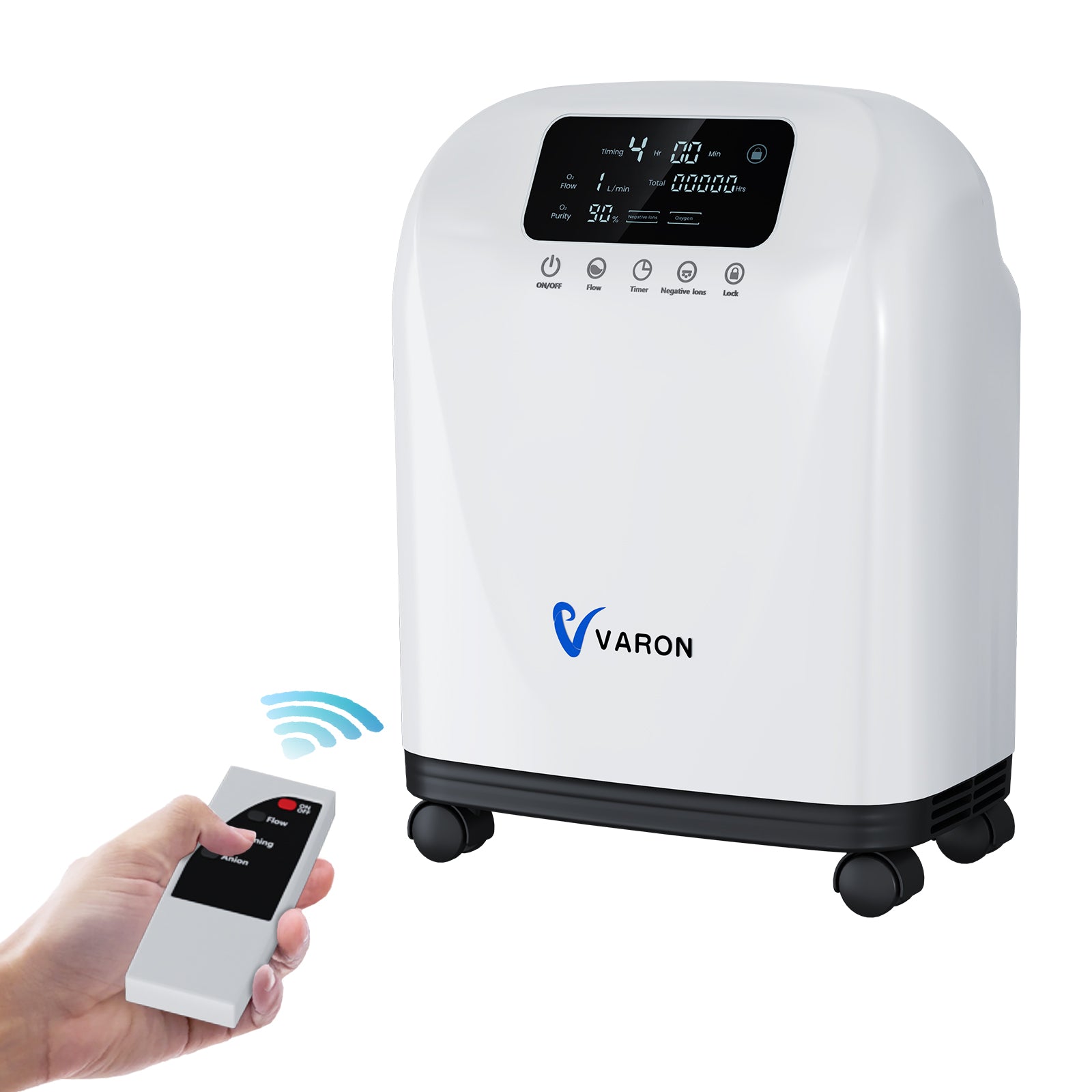 VARON VH-3 Home Oxygen Concentrator | 1-7 L/min Comfortable therapy, CE approved