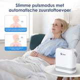 VARON VP-8G Pulse draagbare zuurstofconcentrator 24 uur in bedrijf, CE-goedgekeurd （Voorverkoop）