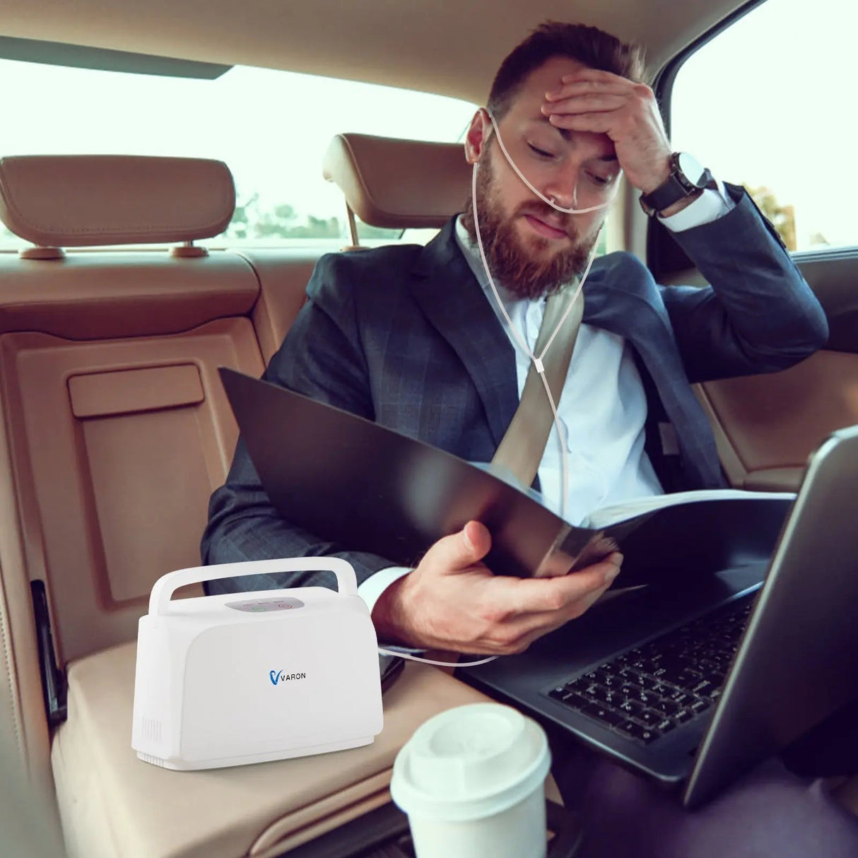 VARON VL-1 Puls Zuurstofconcentrator | Ideaal voor Mobiliteit, CE-goedgekeurd