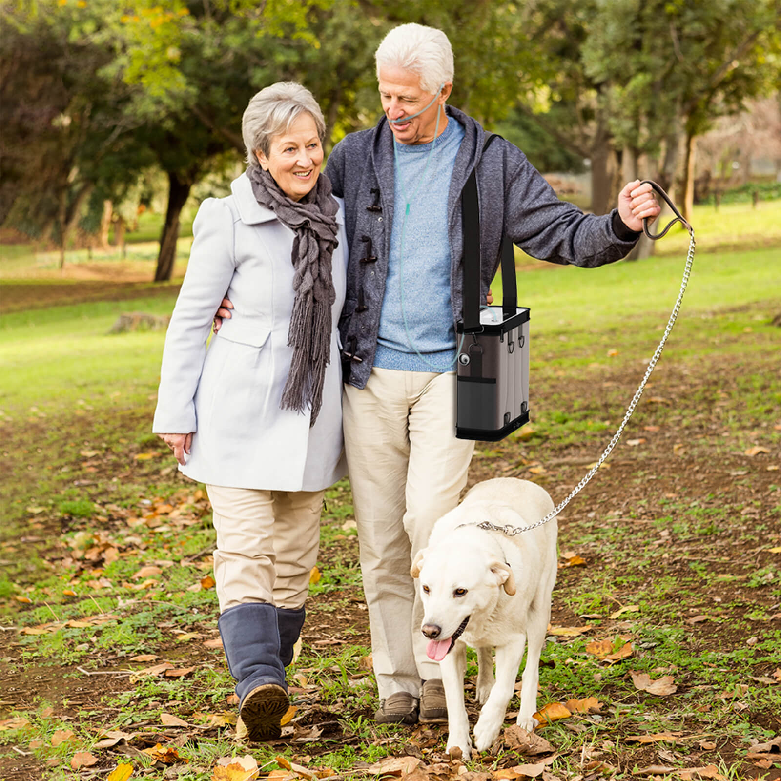 VARON VP-6 Continue Draagbare Zuurstofconcentrator | 1-6L/min Debiet, CE-goedgekeurd