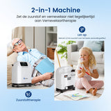 VARON VH-4 Continue-flow zuurstofconcentrator voor thuisgebruik (1-9 instellingen)