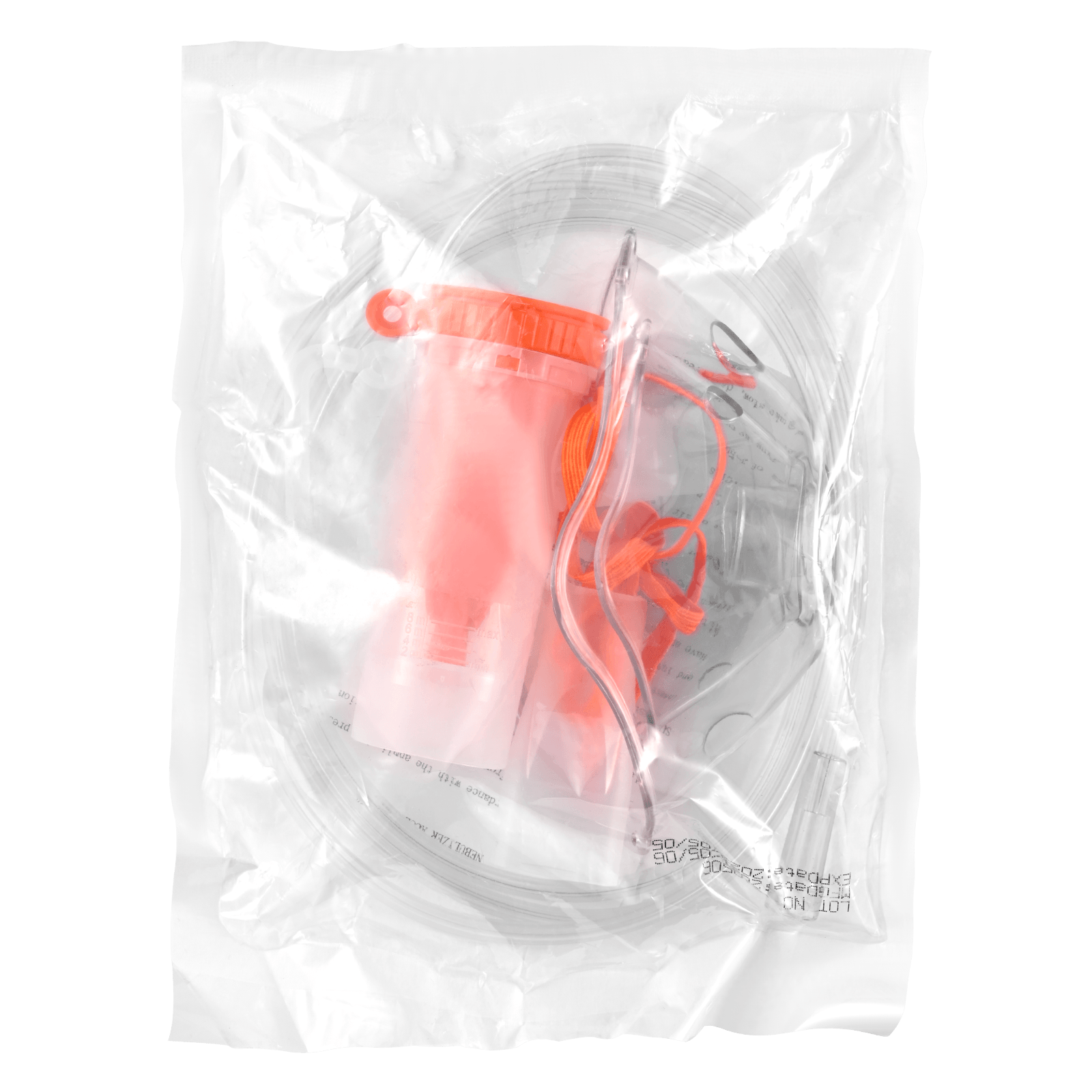 Masker- en inhalatorset Accessoires voor VH-1/VH-2/VH-3 zuurstofconcentrator (blauw of willekeurig oranje, 2 stuks)