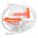 Masker- en inhalatorset Accessoires voor VH-1/VH-2/VH-3 zuurstofconcentrator (blauw of willekeurig oranje, 2 stuks)