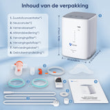 VARON VH-3 Zuurstofconcentrator voor thuisgebruik | 1-7L/min Comfortabele therapie, CE-goedgekeurd