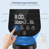 VARON VH-2 PRO Zuurstofconcentrator voor thuisgebruik | 1-9L/min instelbaar, Met wielen voor gemakkelijke verplaatsing, 24 uur in bedrijf, CE-goedgekeurd