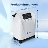 VARON VH-4 Continue-flow zuurstofconcentrator voor thuisgebruik (1-9 instellingen)