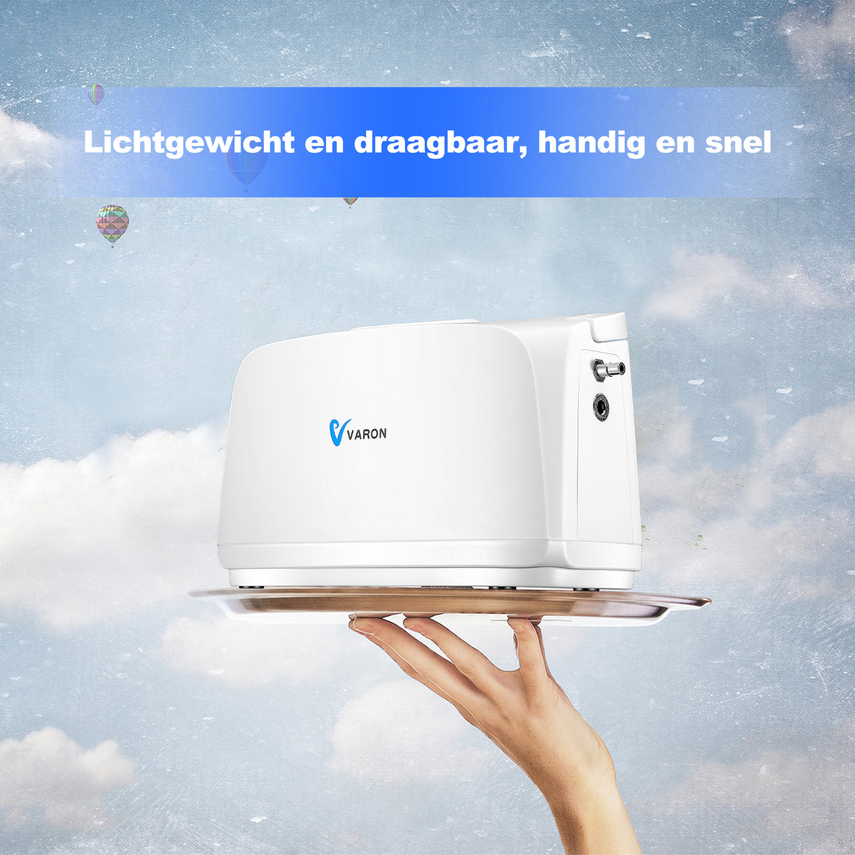 VARON VL-1 Puls Zuurstofconcentrator | Ideaal voor Mobiliteit, CE-goedgekeurd
