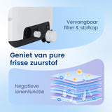 VARON VH-4 Continue-flow zuurstofconcentrator voor thuisgebruik (1-9 instellingen)