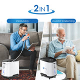 VARON VH-2 Zuurstofconcentrator voor thuisgebruik | 1-7L/min instelbaar, 24 uur in bedrijf, CE-goedgekeurd