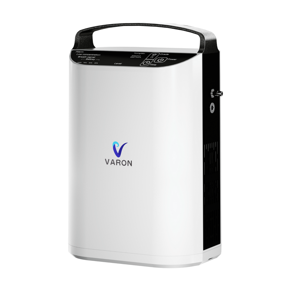 VARON VP-1 Pulse draagbare zuurstofconcentrator 24 uur in bedrijf, CE-goedgekeurd