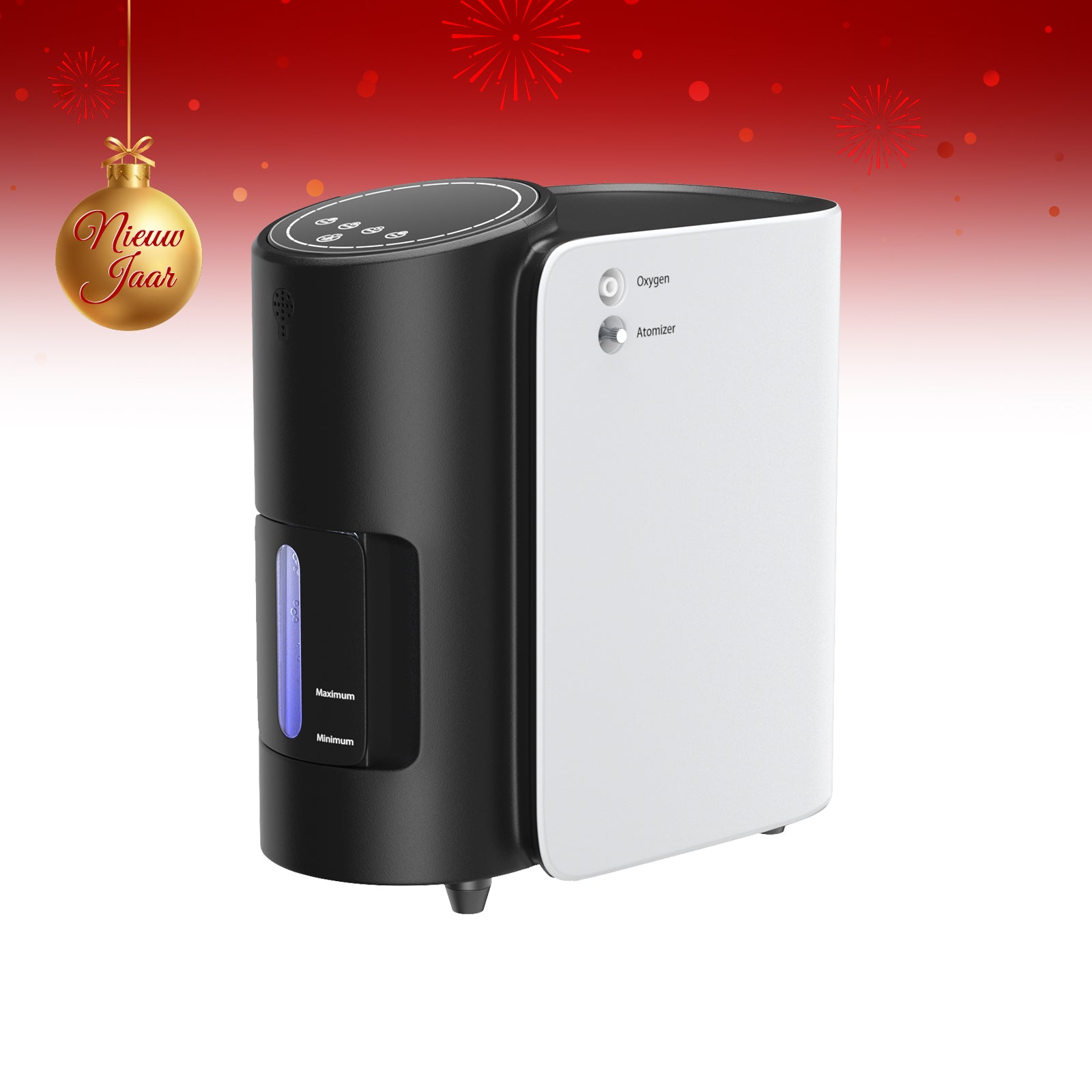 VARON VH-1 zuurstof apparaat voor thuis | 1-7L/min, Vital Senior Health, CE-goedgekeurd