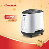 Dispositif d'oxygénothérapie à domicile VARON VH-2 | Débit réglable de 1 à 7 L/min, fonctionnement 24 h/24, homologué CE