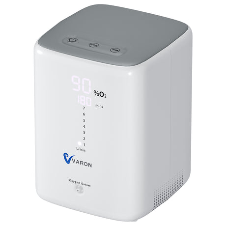 VARON VH-3 Zuurstofconcentrator voor thuisgebruik | 1-7L/min Comfortabele therapie, CE-goedgekeurd
