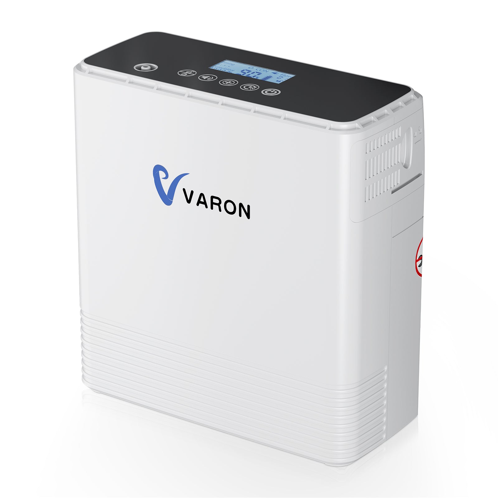 VARON VP-6 Continue Draagbare Zuurstofconcentrator | 1-6L/min Debiet, CE-goedgekeurd