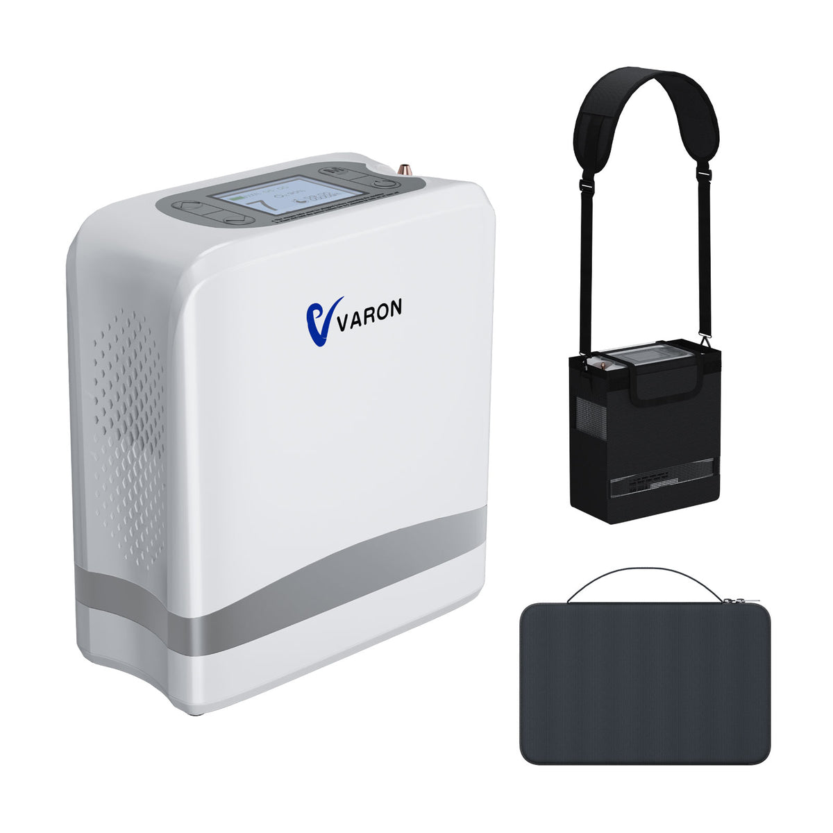 Concentrateur d'oxygène portable continu VARON VP-6 | Débit de 1 à 6 L/min, homologué CE