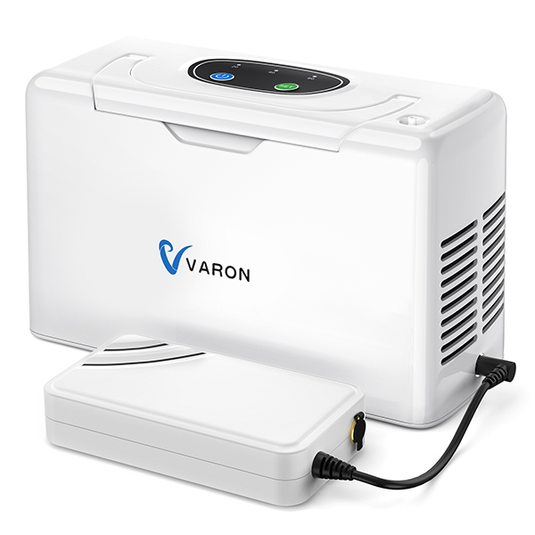 VARON VL-2 Light 3 l/min continue draagbare zuurstofconcentrator, CE-goedgekeurd